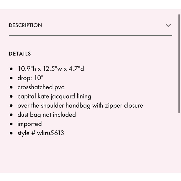 SOLD ♠️ Kate Spade Greta Court Penny in Rose ♠️ - Picture 5 of 5